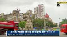 Mumbai: Equity indices trade flat, banking stocks under pressure