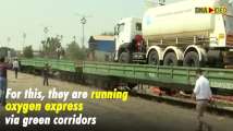 Indian Railways runs 'Oxygen Express' via green corridors to meet...