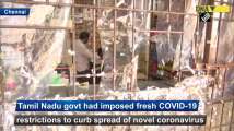 Locals arrive at govt-run liquor shops to buy alcohol amid COVID lockdown 