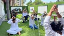 Anybody can do Yoga: Differently abled persons join the International...