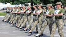 Woman soldiers made to march in heels, netizens outraged