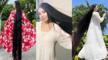 Meet woman with 6-feet long locks, who has not cut her hair since 2005