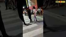  Viral video: Girl thrashes taxi driver in middle of street