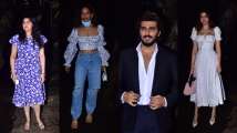 PHOTOS: Arjun Kapoor, Khushi Kapoor, Farah Khan and others arrive for Rhea...