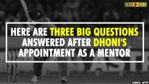 Three big questions after MS Dhoni's appointment as mentor of Indian t...