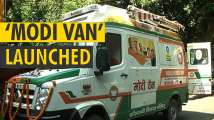 Union Home Minister Amit Shah flags off ‘Modi Van’ to mark 20 years of PM M...