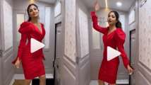 Shilpa Shetty shows off her quirky dance moves in sexy red dress - WAT...
