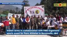 Indian Army organizes sports event for Para Athletes in Baramulla