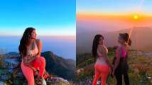 Janhvi Kapoor sets travel goals with breath-taking pictures from trekk...
