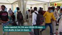 COVID: India reported 16,156 new cases in last 24 hours