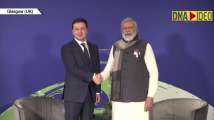 PM Modi holds bilateral meeting with Ukraine President in Glasgow