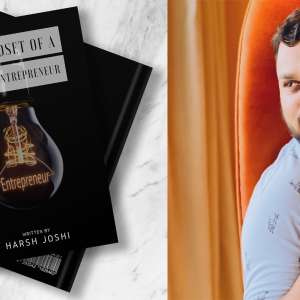The Mindset of a growing entrepreneur", a book by a blooming entrepreneur himself, Harsh Joshi - Vimarsana News