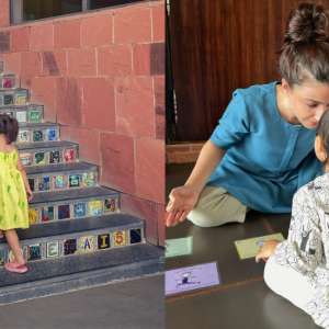 Soha Ali Khan gives glimpse of daughter Inaaya's 'first step' in 'big school' - Vimarsana News