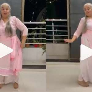 Dancing Dadi! Grandmom's VIRAL dance moves on SRK-Madhuri's song 'Koi Ladki Hai' proves age is just a number - Vimarsana News