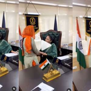 'Sari qualification zero kardi': Punjab women commission chief tells another woman, know why - Vimarsana News