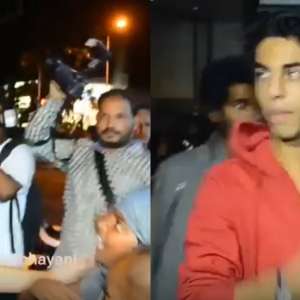 WATCH: SRK's son Aryan Khan helps a child beggar in this old clip going VIRAL amid his arrest - Vimarsana News