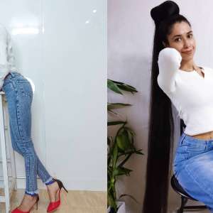 Meet Akanksha Yadav, title holder of longest hair in India with over 9-feet long locks - Vimarsana News