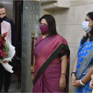 Danish PM Mette Frederiksen arrives in India for three-day visit - Vimarsana News