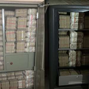 Pictures of 'crorepati almirah' from IT raid in Hyderabad go VIRAL - Vimarsana News