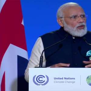 Glasgow climate summit: India targets 'net-zero' carbon emissions by 2070, PM Modi speech highlights - Vimarsana News