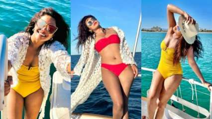 All in one day! Priyanka Chopra Shows Off Her Curves In Yellow Monokini,  Burns The Internet In Sizzling Red Bikini - UK Time News