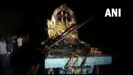 11 electrocuted during temple chariot procession in Tamil Nadu's Thanjavur