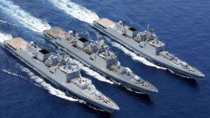 Indian Navy conducts coordinated patrol with Bangladesh Navy in Bay of Bengal