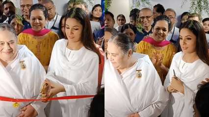 Shehnaaz Gill looks elegant in white as she inaugurates hospital in Mumbai, netizens call her ‘angel’
