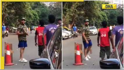 Rohit Sharma smacks sixes as he plays gully cricket before India's tour of England