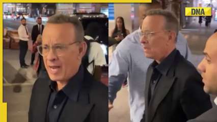Forrest Gump star Tom Hanks lashes out at fans after they push his wife, video goes viral