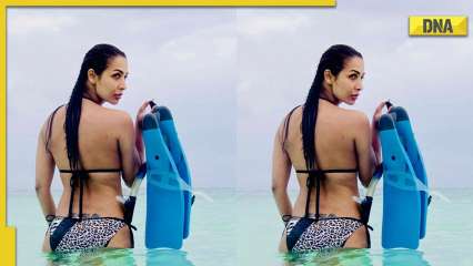 Malaika Arora shows off her sexy curves in printed bikini, drops photo on Instagram