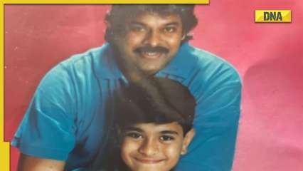 Father's Day: Ram Charan shares adorable throwback photo with dad Chiranjeevi
