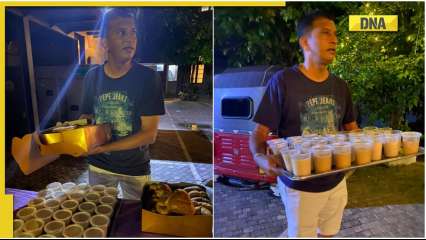 Amid Sri Lanka economic crisis, former cricketer Roshan Mahanama serves tea, buns at petrol station