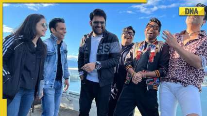 Kapil Sharma poses with team at international tour, netizens troll him saying ‘jhagada mat karna’