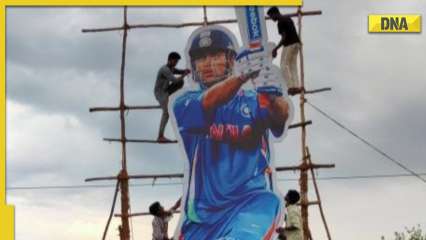 Happy Birthday MS Dhoni: Ahead of ‘Thala’s’ special day, fans make massive 41 feet cutout of CSK captain