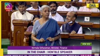 Highlights of Sitharaman's defense of price rise in Rajya Sabha Highlights of Sitharaman's defense of price rise in Rajya Sabha