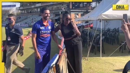 Deepak Chahar all smiles after Zimbabwe female fans call him cute and ask for a selfie