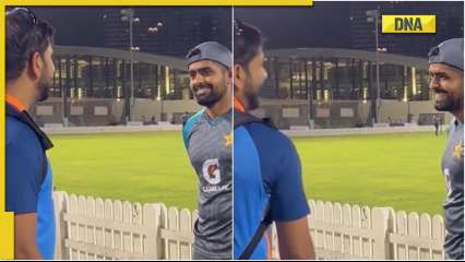 Watch: Rohit Sharma tells Babar Azam ‘Bhai shaadi karlo..’, check his surprising reply