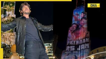 Pathaan: Shah Rukh Khan, Deepika Padukone, John Abraham-starrer’s trailer lights up Burj Khalifa, video goes viral