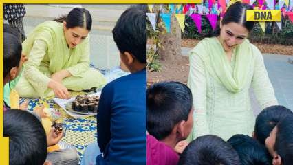 Sara Ali Khan celebrates Sushant Singh Rajput’s birth anniversary with NGO kids: ‘I hope we’ve made you smile today’