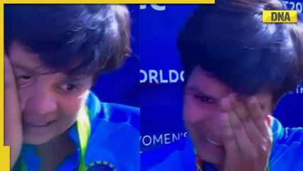 Watch: Shafali Verma breaks into tears after India win maiden ICC U-19 Women’s T20 World Cup