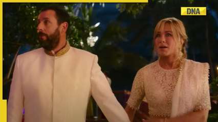 Jennifer Aniston-Adam Sandler’s desi look in lehenga and sherwani in Murder Mystery 2 trailer leaves netizens impressed