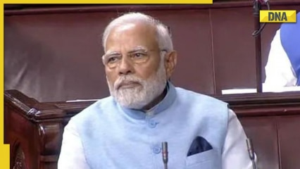 Prime Minister Narendra Modi wears special jacket made of recycled plastic bottles in Parliament