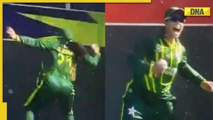 IND vs PAK Women’s T20 World Cup: Sidra Ameen takes a stunner on boundary to dismiss Shafali Verma – Watch