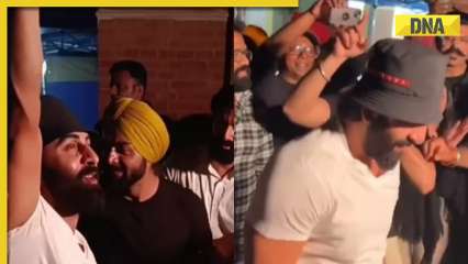 Ranbir Kapoor dances to Chaiyya Chaiyya, Ek Pal Ka Jeena at Animal wrap-up party, watch viral videos