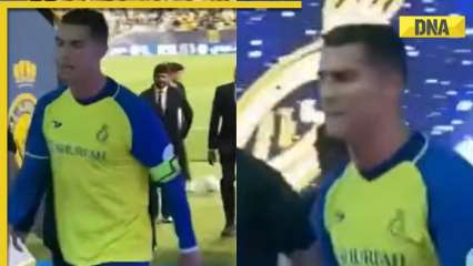 Viral video: Fan shouts ‘Messi is way better’, Cristiano Ronaldo’s reaction leaves internet divided
