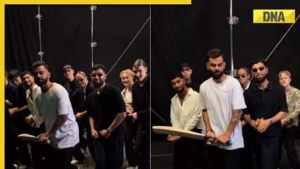 Viral video: Virat Kohli dances with Norwegian dance group Quick Style in Mumbai, Anushka Sharma reacts