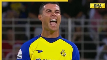 Watch: Cristiano Ronaldo’s breathtaking Al Nassr free kick against Abha goes viral, fans can’t keep calm