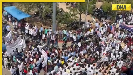 Watch: Over 50,000 Rajasthan doctors protesting against 'Right to Health Bill', viral video
