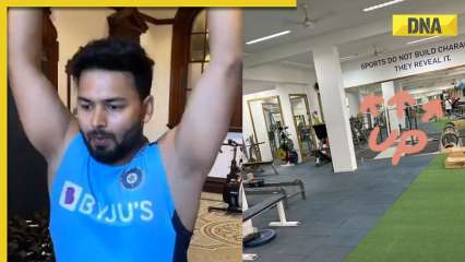 Rishabh Pant hits gym for the first time after car accident, shares recovery update